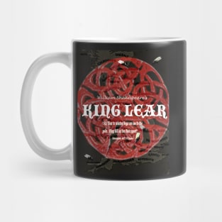 King Lear Image and Quote Mug